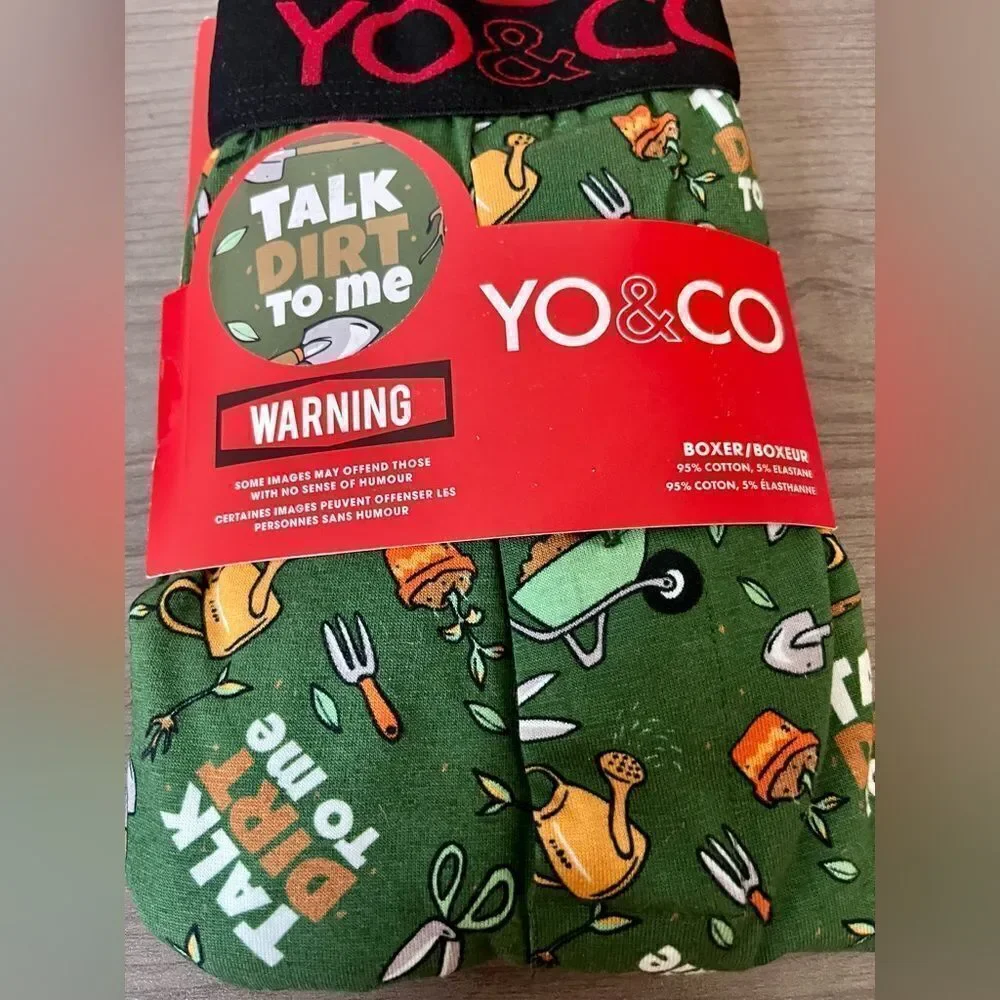 Yo&Co Boxers New in box- size Medium (3 pack bundle)